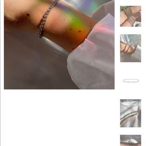 Melissa Lovy - EVERT BRACELET IN RHODIUM